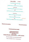 Hôtel de Bourgogne menu