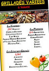 Auberge de la Foret menu