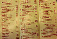 China Kim Do menu