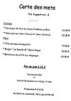 Le Moulin menu