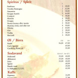 Da Nico Menu