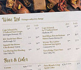 Shingle Inn menu