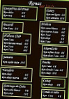 Habanita Chic menu