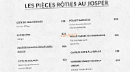 Monsieur Moulinot menu