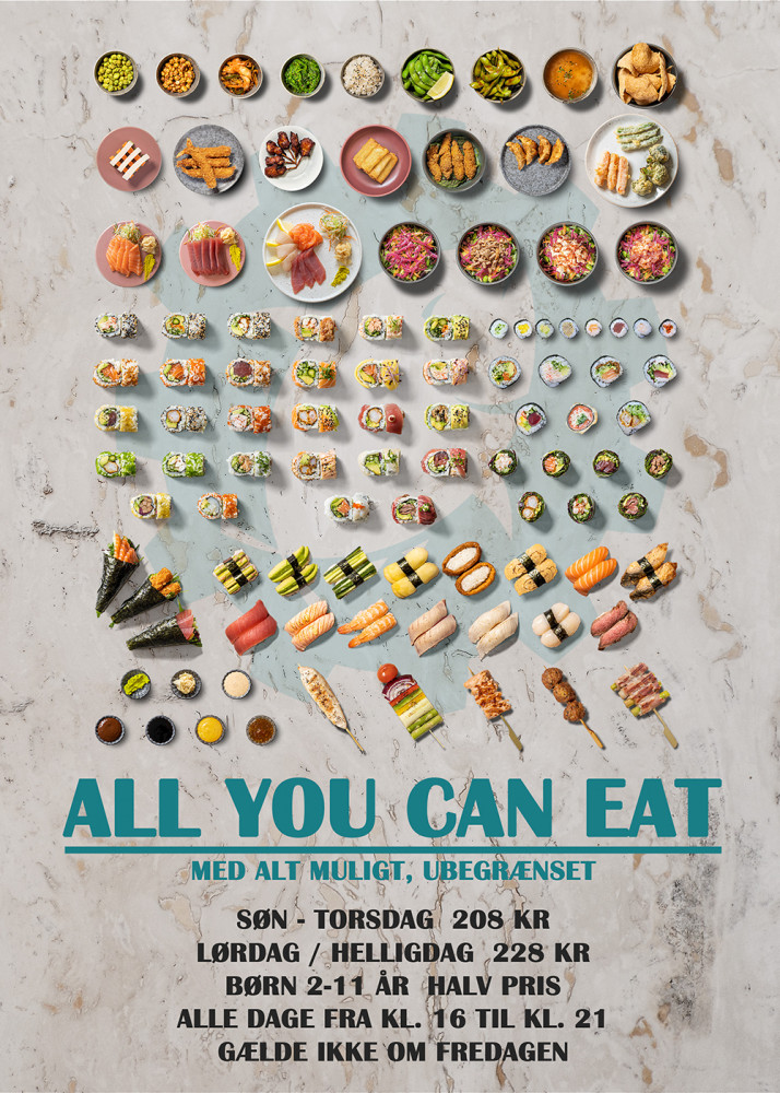 100% Sushi Inde