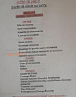 Entre Terre Et Mer menu