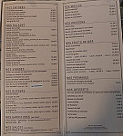 Les Embruns menu