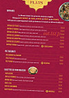 La Porte du Punjab menu