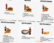 La Boite a Pizza menu