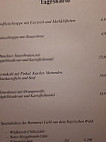 Landgasthof Zur Eiche menu