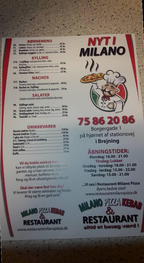 Yakub's Madhus Menu