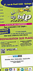 Bip-bip Pizza menu