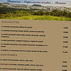 La Caz À Crêpes menu