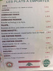 Le Mediterranee menu