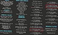 K A Bagel Cafe menu