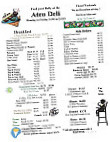 D J's Atco Deli menu