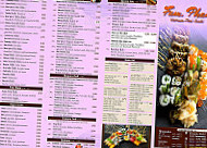 Sushi Pham menu