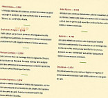 La Maniguette menu