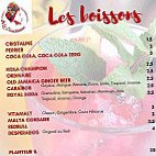 La Caraïbéenne menu