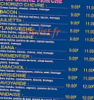 Pizza Tic-tac menu