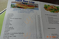 Fisch Haus Loop menu