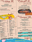 L'auberge Gonflée menu