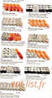 Sushi Idee menu