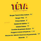 Téta menu