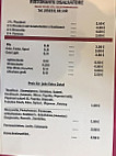 Pizzeria Salvatore menu