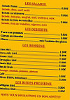 La Guinguette D'espérut menu