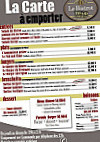 Le Bistrot du Parc menu