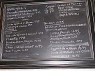 Hampton Junction menu