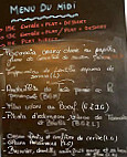 L'embuscade, Bistrot Eclectique, Peyrehorade menu