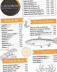 L'annexe menu