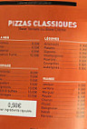 Cat's Pizza menu