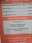 Le Rendez-vous menu