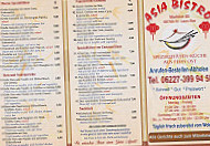 Asia Bistro St. Leon menu