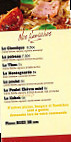 Restaurant Le Mirabelle menu