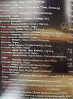 Pizza De Lou menu