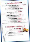 Le Drauzou menu