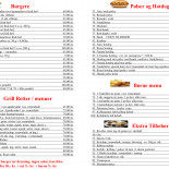 Torvegrillen Menu