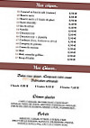 Creperie Le Tregalet menu