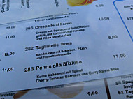 San Marco menu