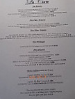 Auberge Saint Thegonnec menu