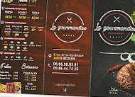 Pizzeria La Gourmandise menu