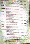 Sucré Salé menu