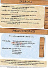 LA PAILLOTE menu