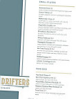 Drifters Of Seaside menu