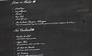 La Trattoria menu