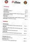 V-Heim Gaststätte & Sportsbar menu